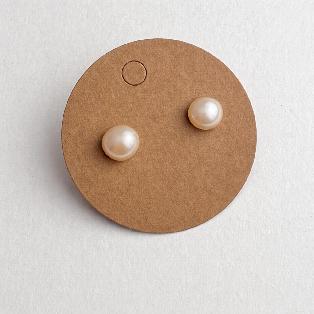 Classic Freshwater Pearl Stud Earrings