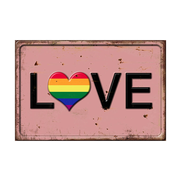 LOVE - Embossed Sign