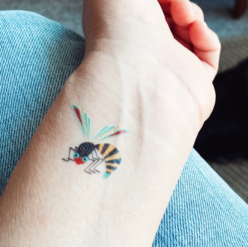 Insects - Temporary tattoos