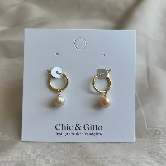Convertible Pearl Hoop Earrings｜3 Ways to Wear